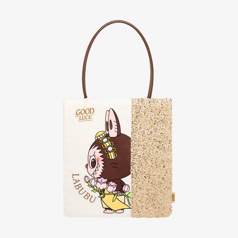 LABUBU GOOD LUCK TO YOU-Canvas Bag