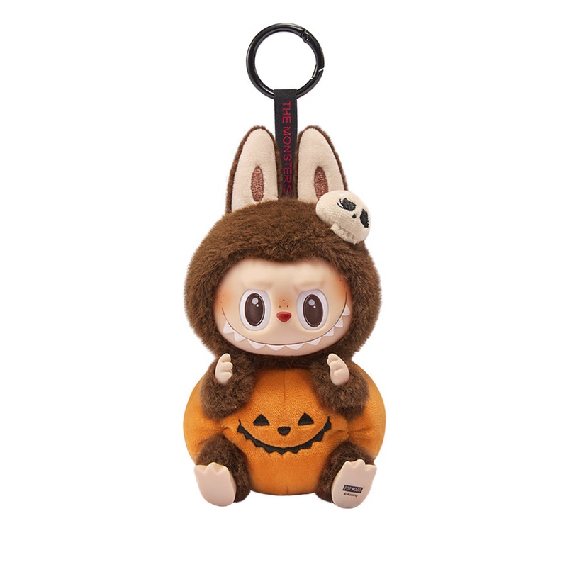 [Pre-order] POP MART The Monsters LABUBU Happy Halloween Party Series – Sitting Pumpkin Vinyl Plush Pendant
