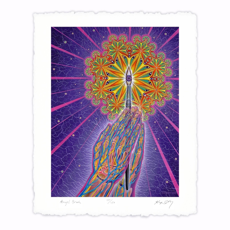 Alex Grey – Angel Brush