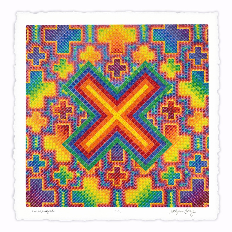 Allyson Grey – X in a Cross Field