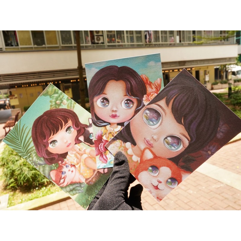 Adin Wiedyardini – PostCard Pack (Set of 3 Postcards)