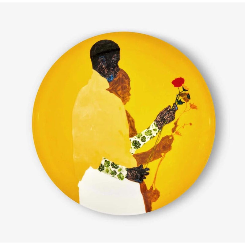 Amoako Boafo – Monstera Leaf Sleeve ( Plate)