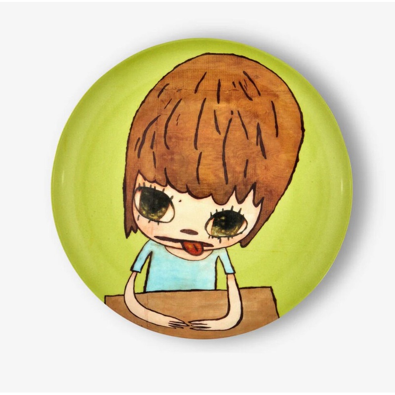 Yoshitomo Nara – Girl in the Moon ( Plate )