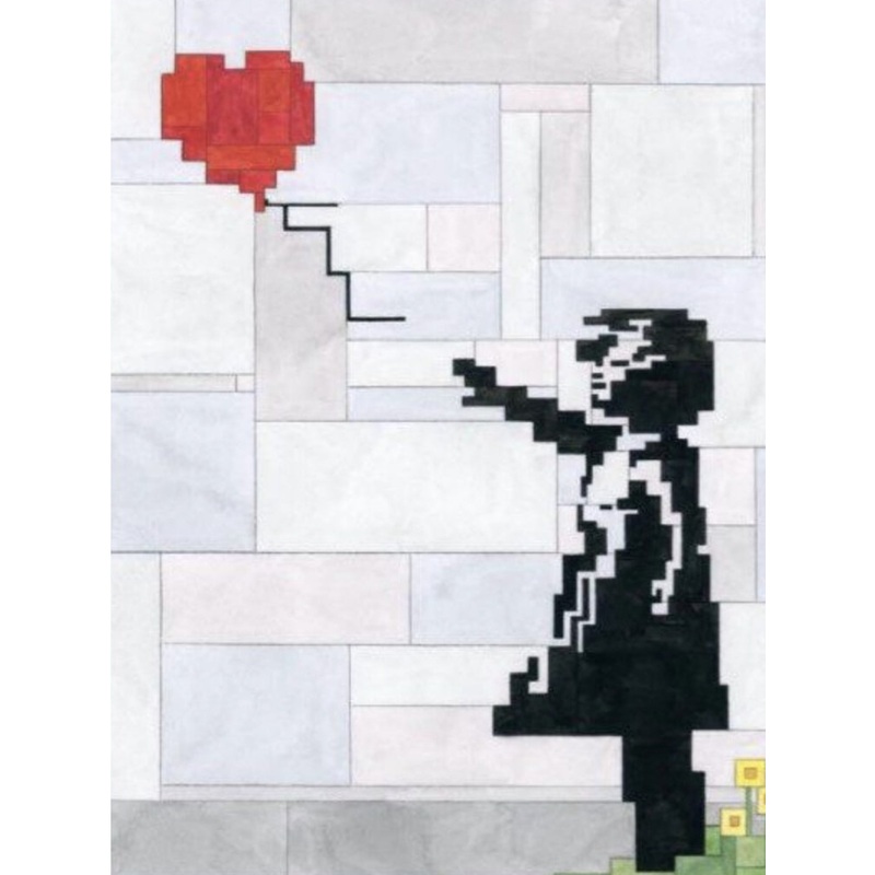 Adam Lister – Girl with a Balloon (Tribute to Banksy)