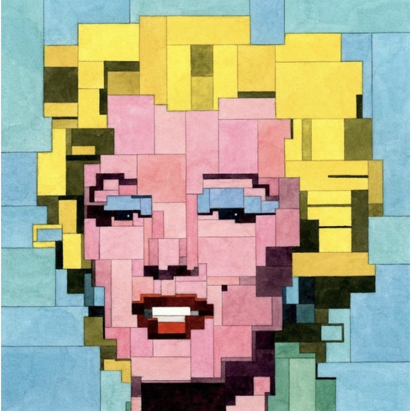 Adam Lister – Marilyn ( Warhol)