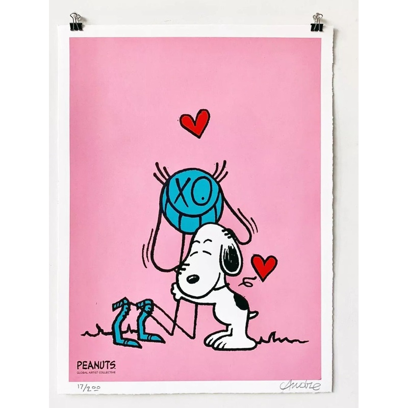 Andr Saraiva – Mr. A Loves Snoopy (Pink)