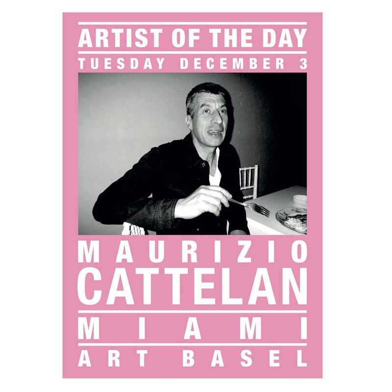 Andre Saraiva – Artist of the Day: Maurizio Cattelan