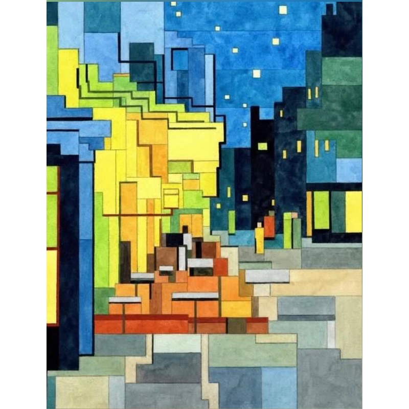 Adam Lister – Cafe Terace at night