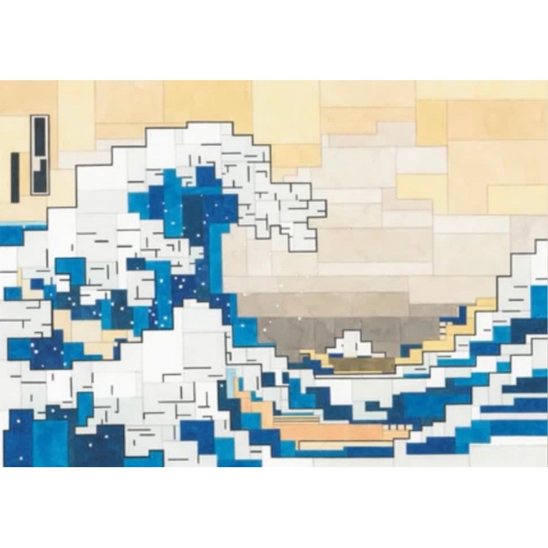 Adam Lister -The Great Wave ( Large)