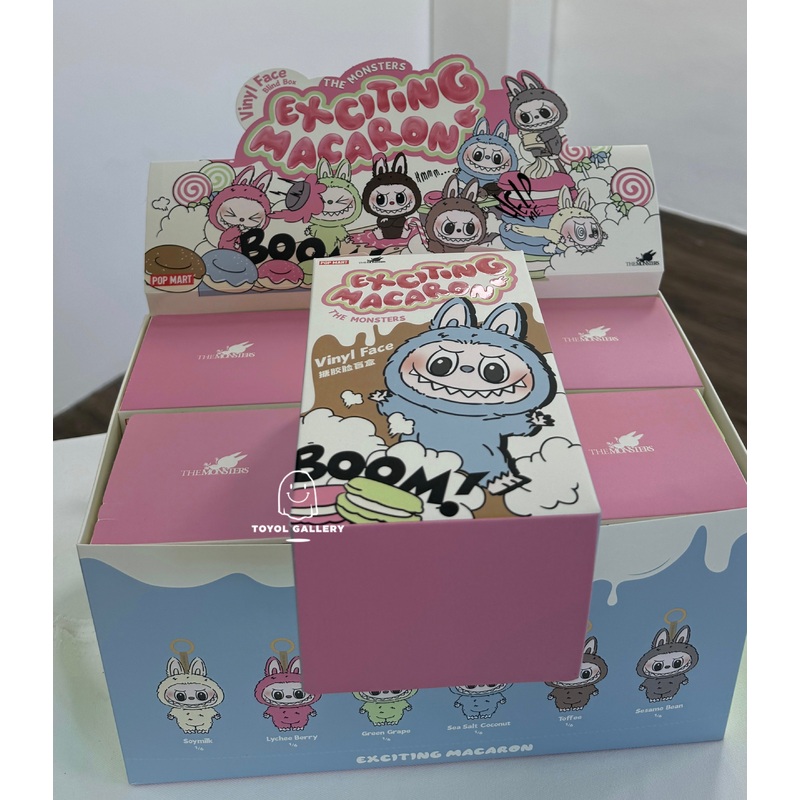Kasing Lung – Labubu Exciting Macarons (6 blind boxes)