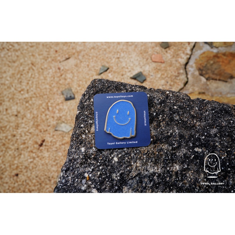 Toyol Gallery- Ghost Pin(Blue)