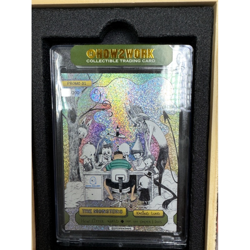 Kasing Lung – Trading Card How2Work CTC The Monsters Series 2 (Everybody Knows, labubu, Zimomo )
