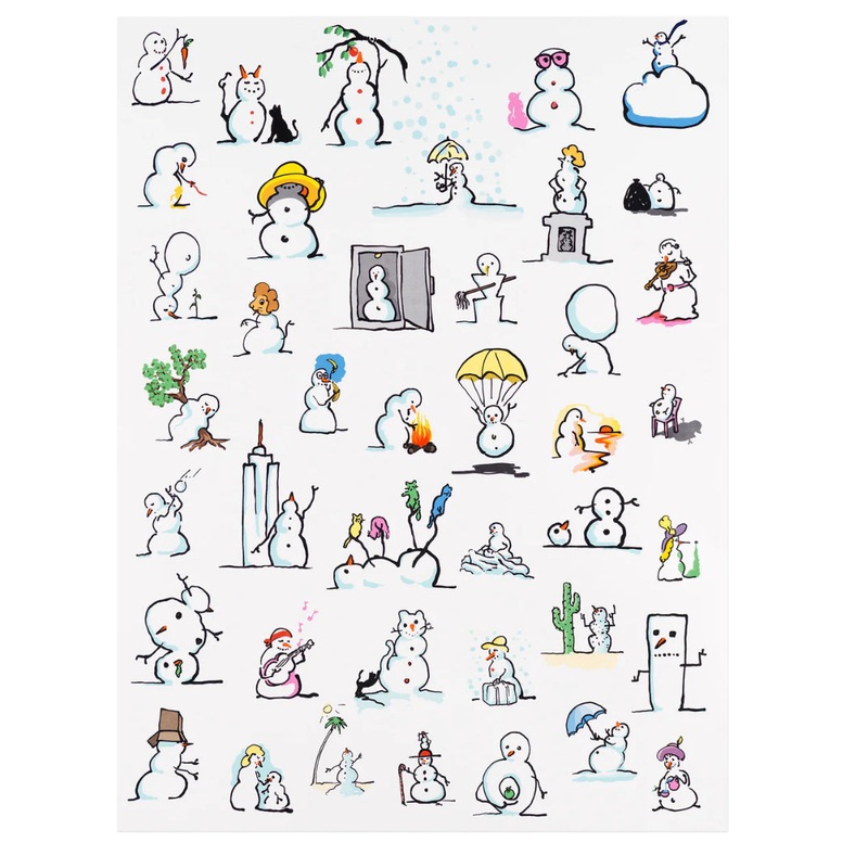 Urs Fischer – Untitled (Snowman)