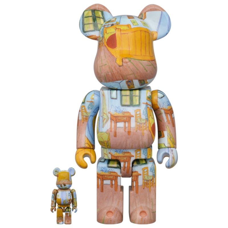 Van Gogh Museum  Be@rbrick – The Bedroom 100% & 400% (Bearbrick, Medicom Toy)