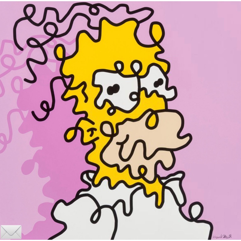 Wizard Skull- Homer (Pink)