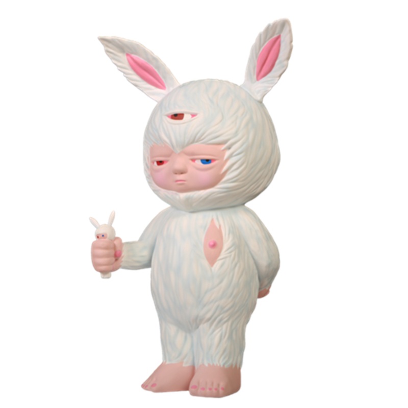 Alex Face – Baby Rabbit (Eskimo) Sculpture