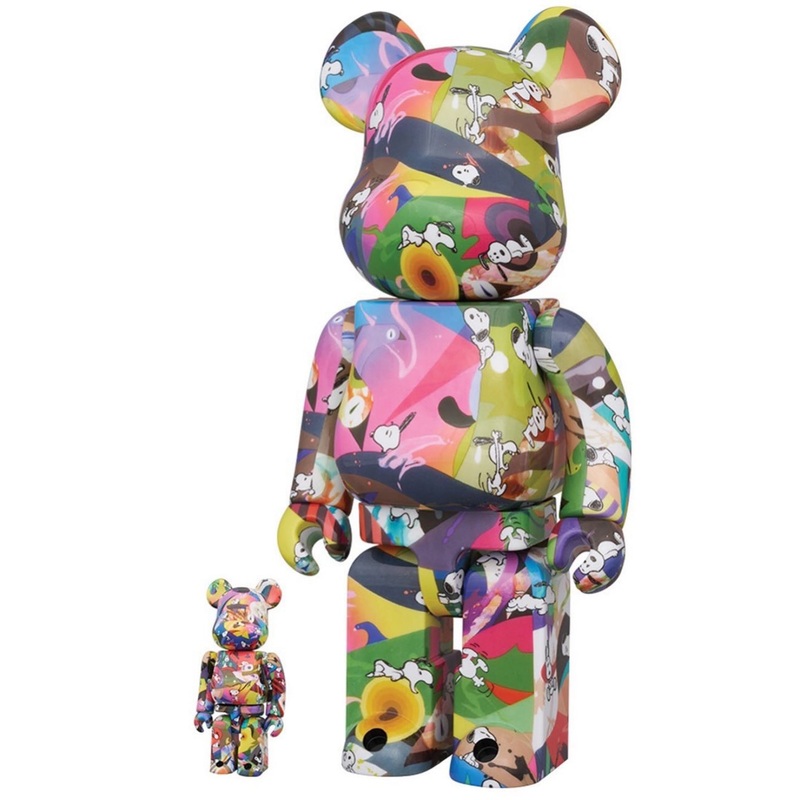 Tomokazu Matsuyama  –  Peanuts x Be@rbrick 400% + 100% (Snoopy Bearbrick)