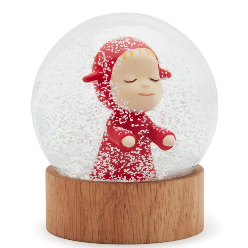 Yoshitomo Nara – Little Wanderer (Snow Globe) (Red )