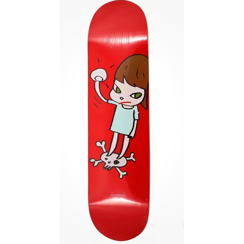 Yoshitomo Nara – Solid Fist (Moma, Red, Skateboard)