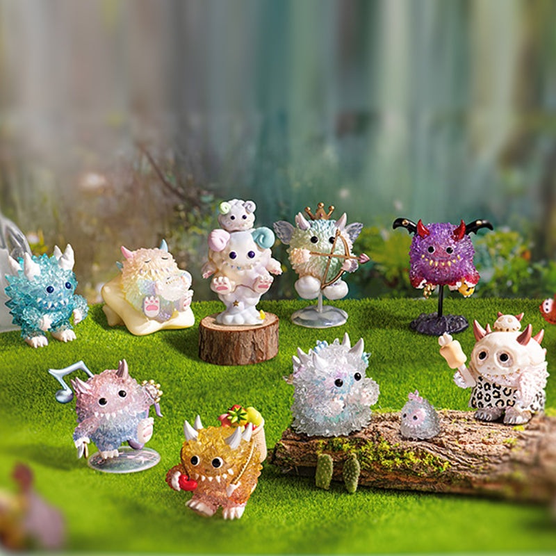 2023 POP MART INSTINCTOY Monster Fluffy Joyful Life Series