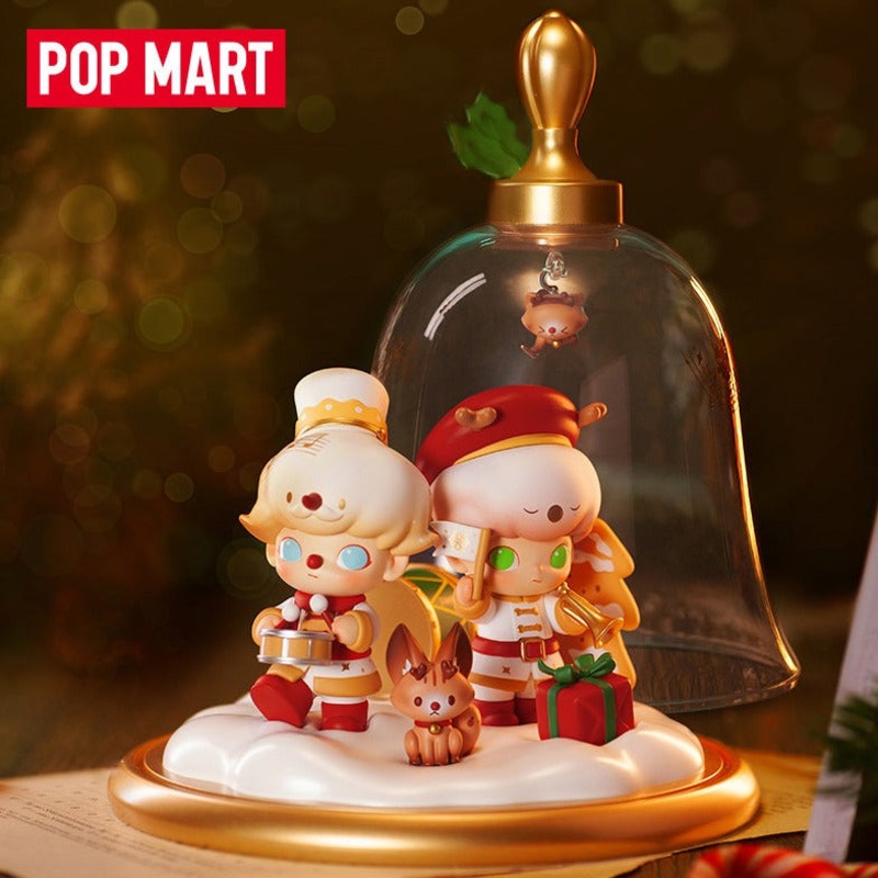 Pop Mart Dimoo Christmas Bell Scene Set