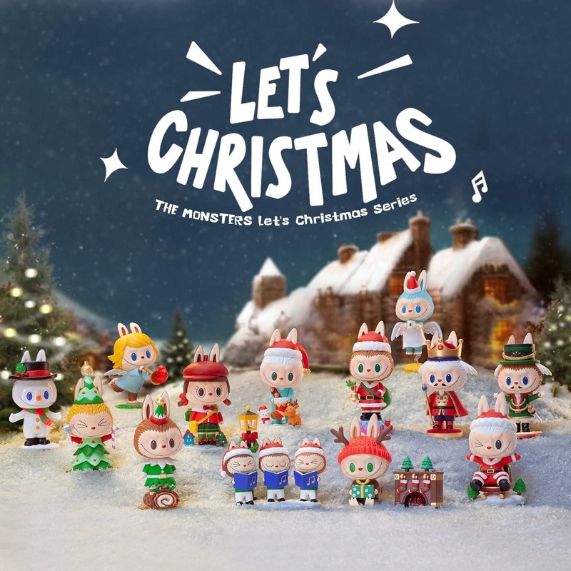 POP MART LABUBU The Monsters Let’s Christmas Series Blind Box
