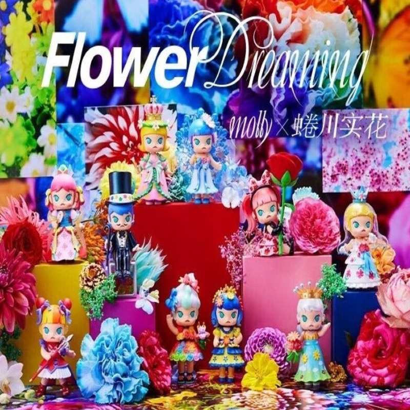 POP MART Molly  Mika Ninagawa Flower Dreaming Series Blind Box