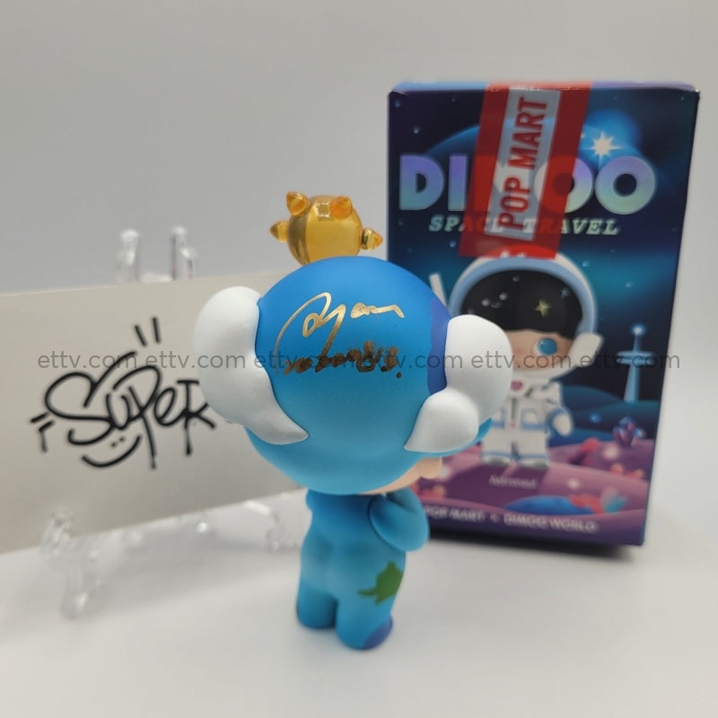 POPMART Dimoo Space Travel Series (Earth Baby SIGNED by Artist Ayan Deng)