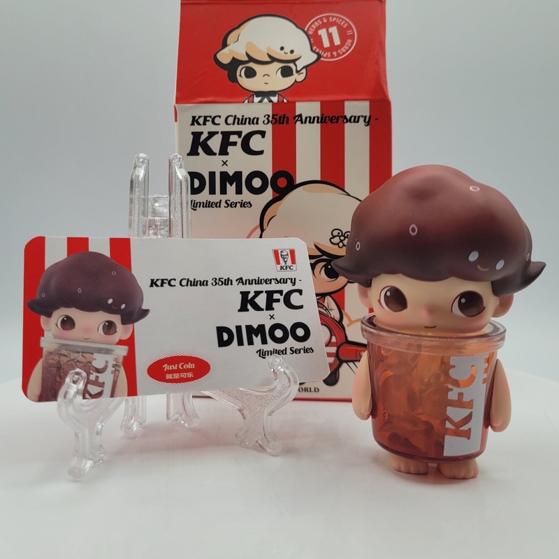 POPMART Dimoo x KFC China 35th Anniversary LIMITED series “Just Cola”