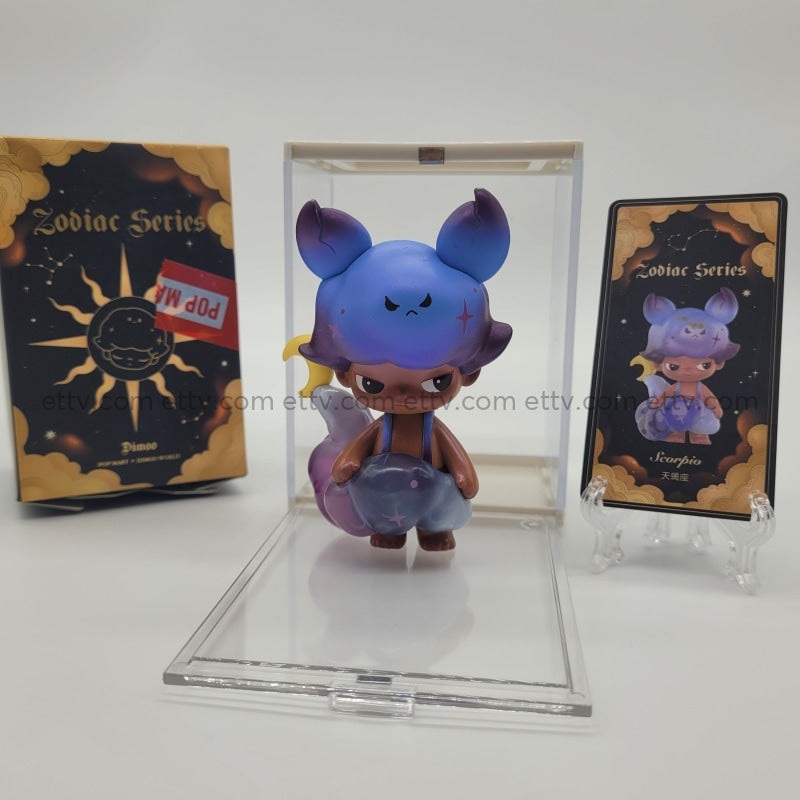 POPMART Dimoo Zodiac Series (Scorpio) Signed by Artist Ayan Deng