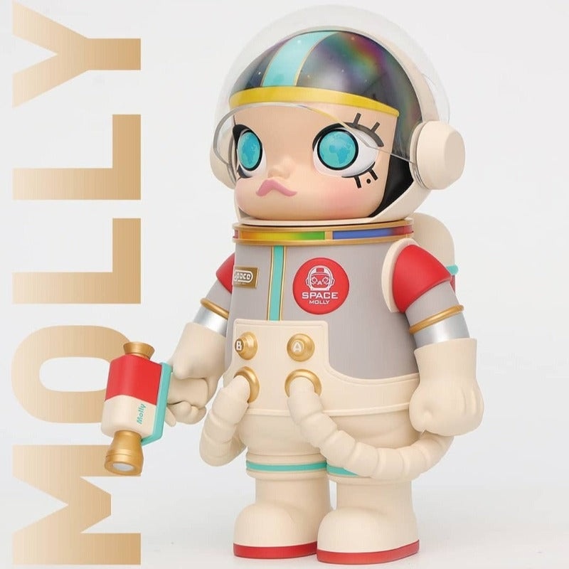 POPMART MEGA COLLECTION 400% SPACE MOLLY Kennyswork (The Girl from the Earth) RARE