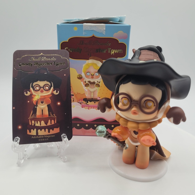POPMART SKULLPANDA Candy Monster Town Blind Box (#13 Adorkable Magician) Secret Chase