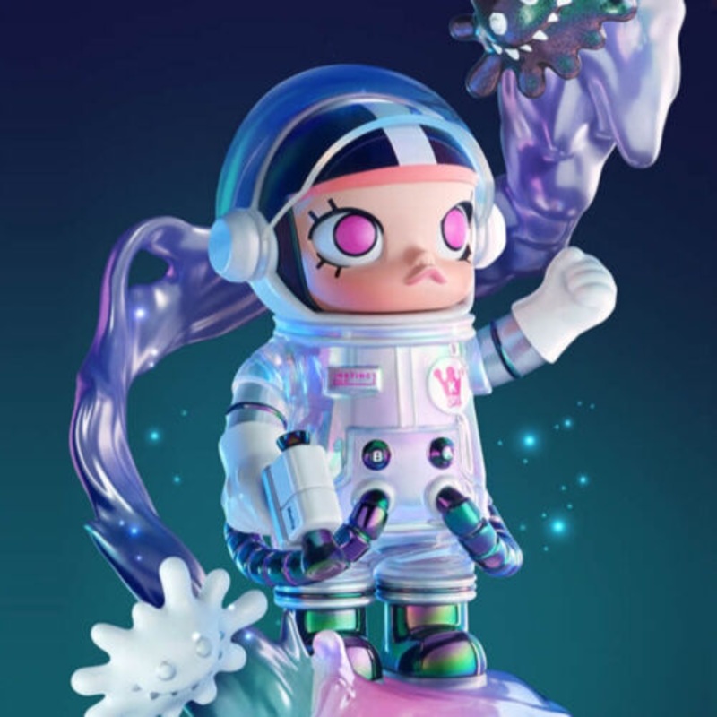 POPMART x KENNYSWORK 100% Space Molly (#9 InstincToy) 1pc