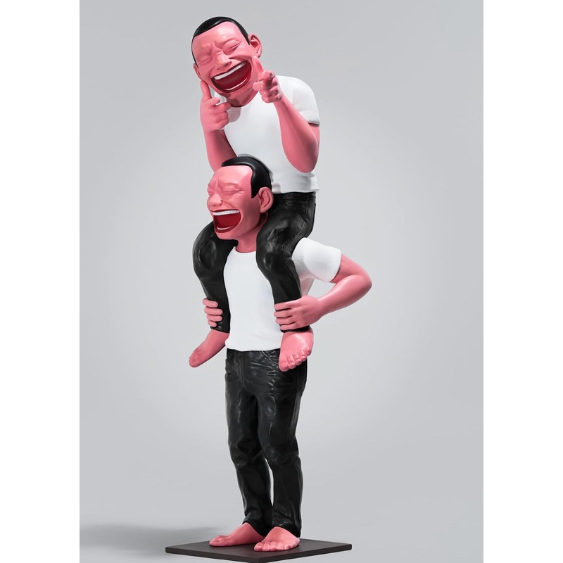 Yue Minjun – The Phantom of Burden