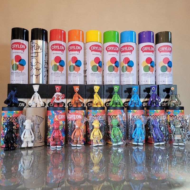 2006 Michael Lau Tattoo & NY Fat Crylon  Ultra Rare Complete 9 Color Set