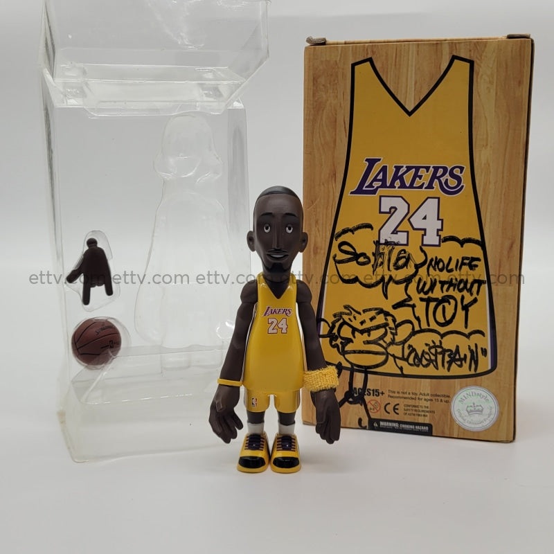2015 MINDstyle x Coolrain NBA Kobe Bryant Signed+Remarque Sketch by Coolrain