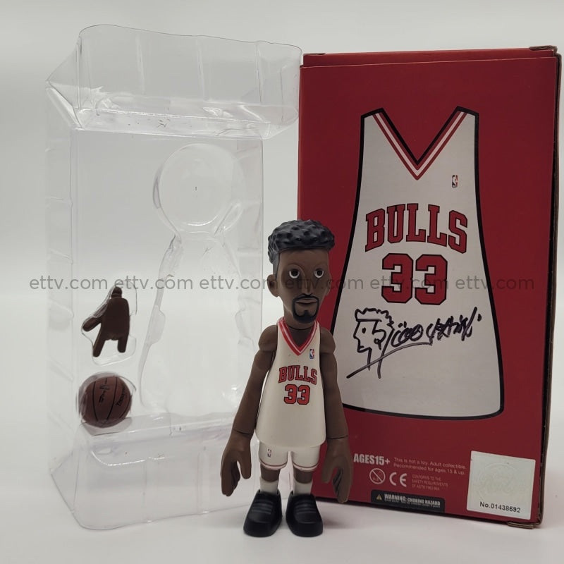 2016 MINDstyle x Coolrain NBA Scottie Pippen Signed+Remarque Sketch by Coolrain