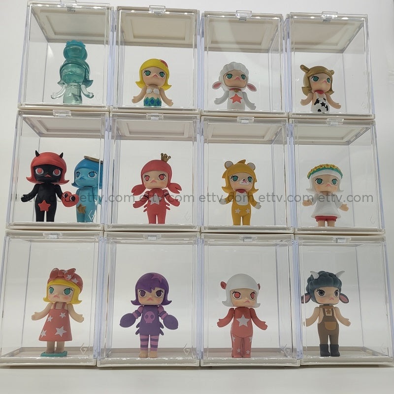 2016 POPMART Kennyswork Molly Zodiac Series – Complete Hand-Signed Set with Secret Chase, 1st Edition