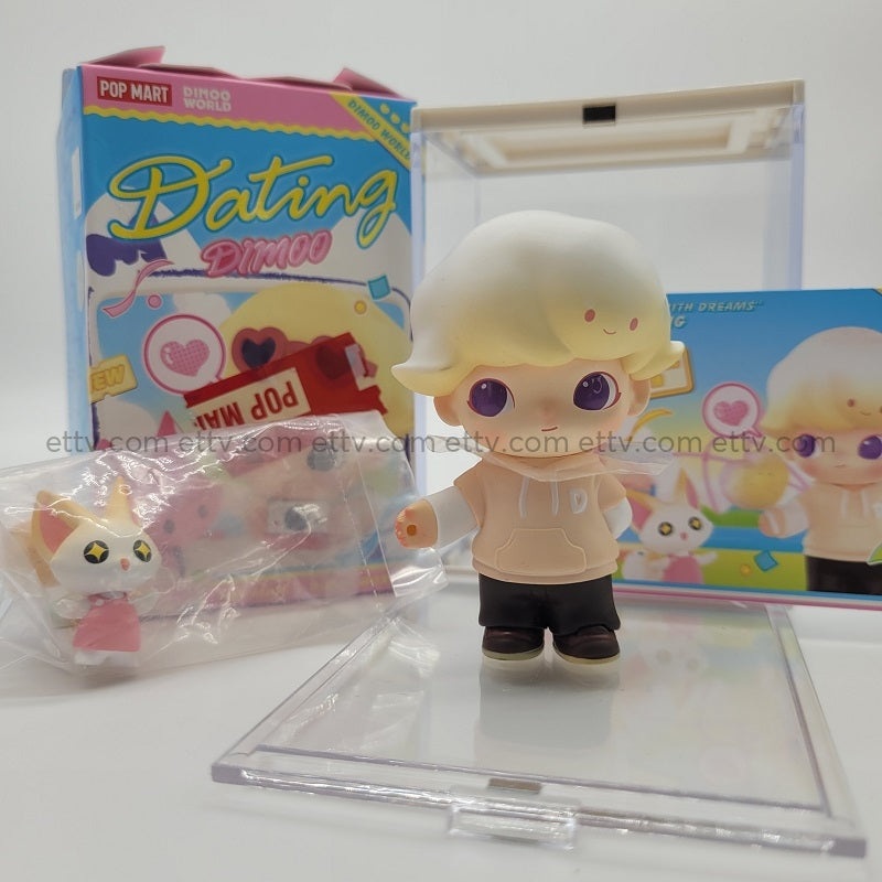 POPMART Dimoo Dating Series (Marshmallow) – Hand Signed by Ayan Deng