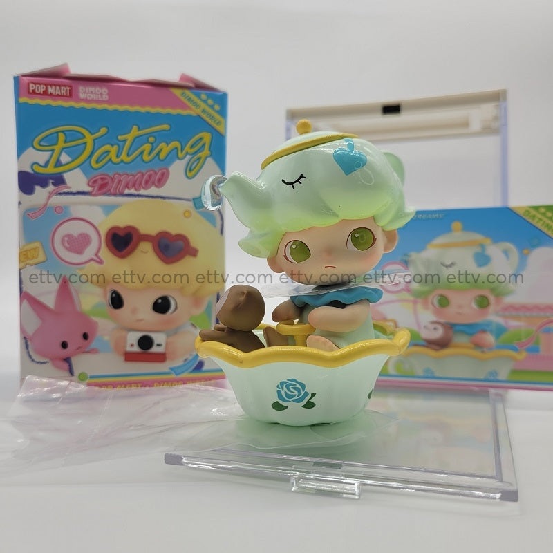 POPMART Dimoo Dating Series (Rotating Cup) – Hand Signed by Ayan Deng