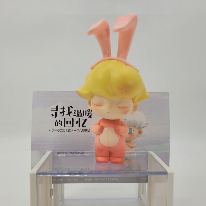 POPMART Dimoo Retro Series (Pajamas Rabbit) – Hand Signed by Ayan Deng