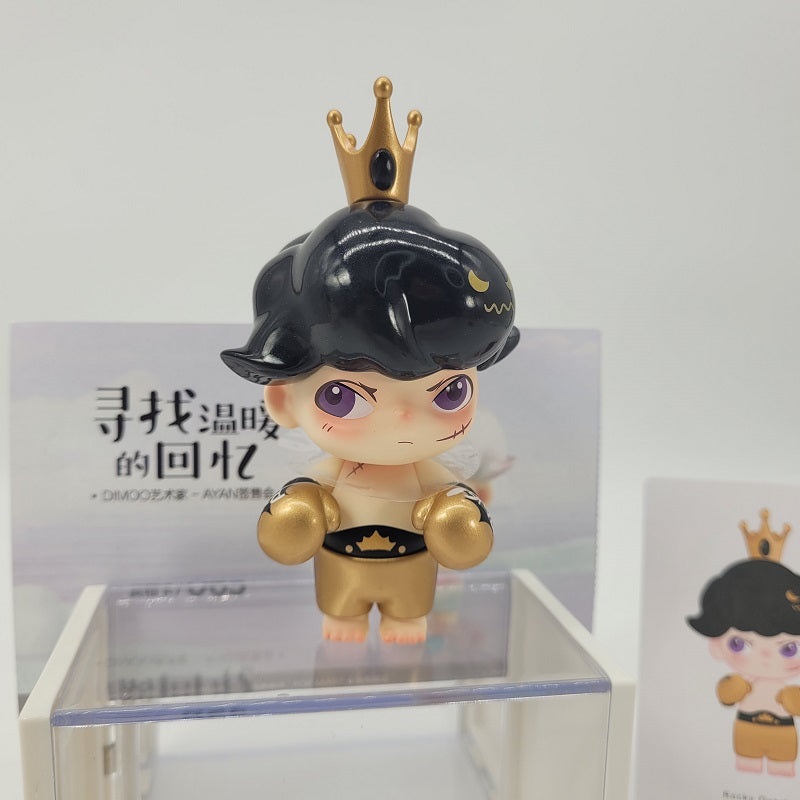 POPMART Dimoo Retro Series (Rocky Overlord) – Hand Signed by Ayan Deng