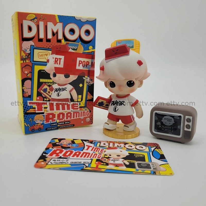 POPMART Dimoo Time Roaming Series (Video Game Boy) Signed by Ayan Deng