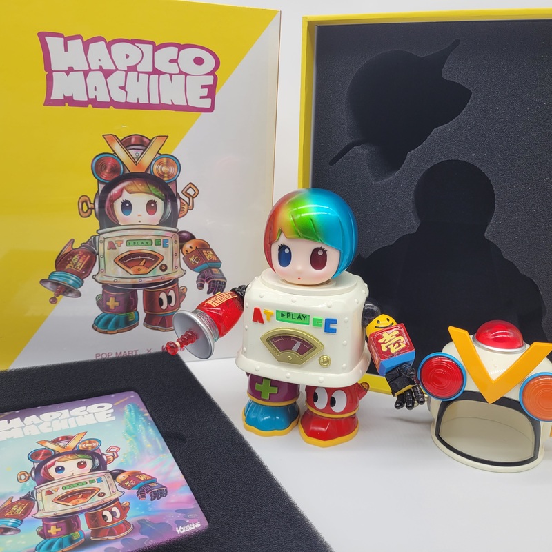 POPMART HAPIKO Machine by Yosuke Ueno 200% Figurine Collectible Toy Action Figure