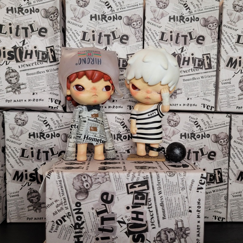 POPMART HIRONO Little Mischief Series (RAGPICKER, MANACLE) 2pc