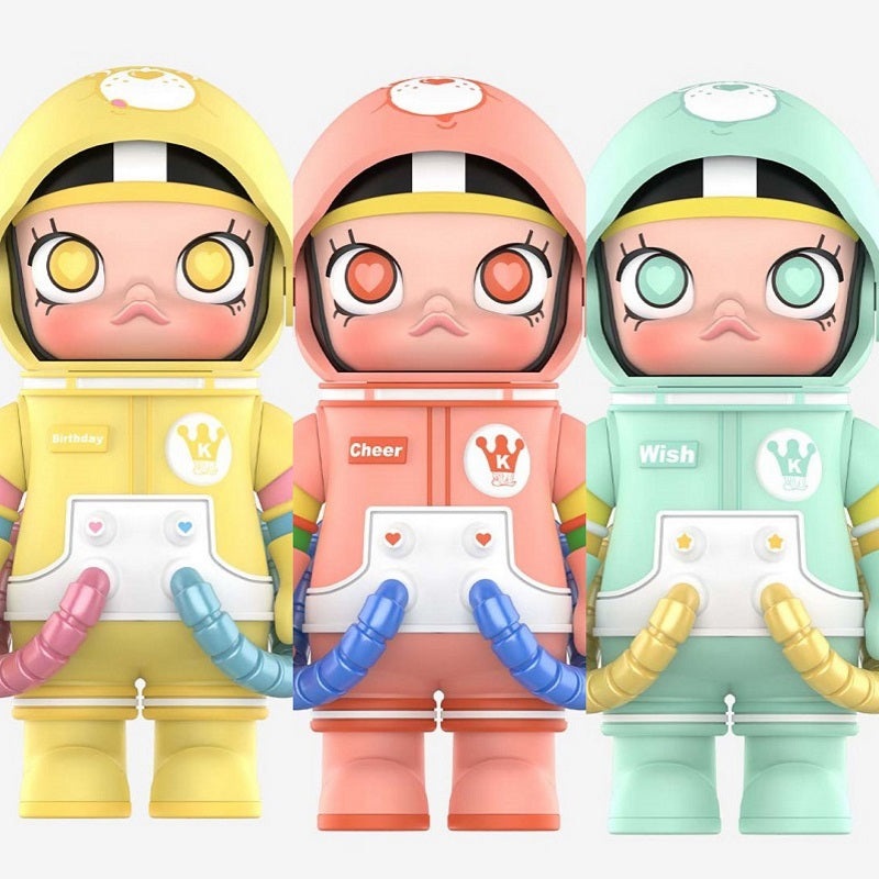 POPMART MEGA Space Molly 100% Series 2 (Secret Cheer, Birthday, Wish Bear) 3pc NEW