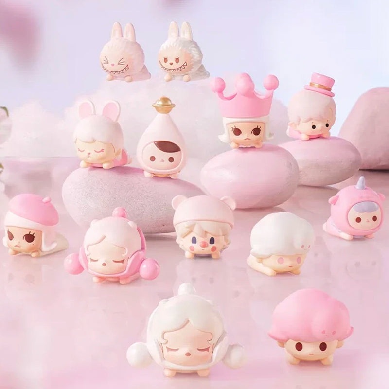 POPMART POPBEAN Cherry Blossom series complete set, (13pc)