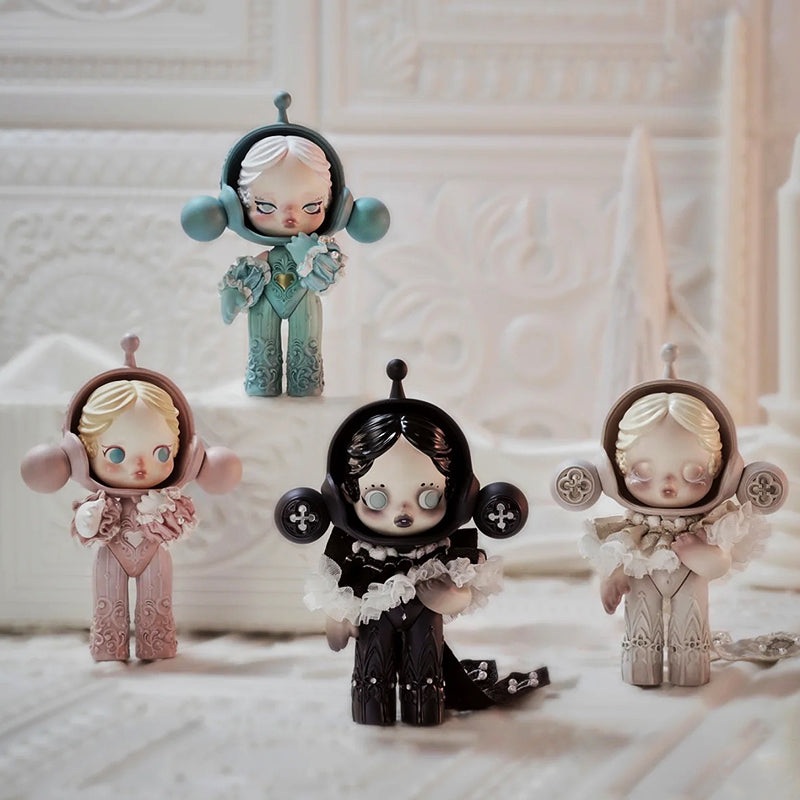 POPMART SKULLPANDA BABY Collection – Complete Set of 4 Limited Edition Figures