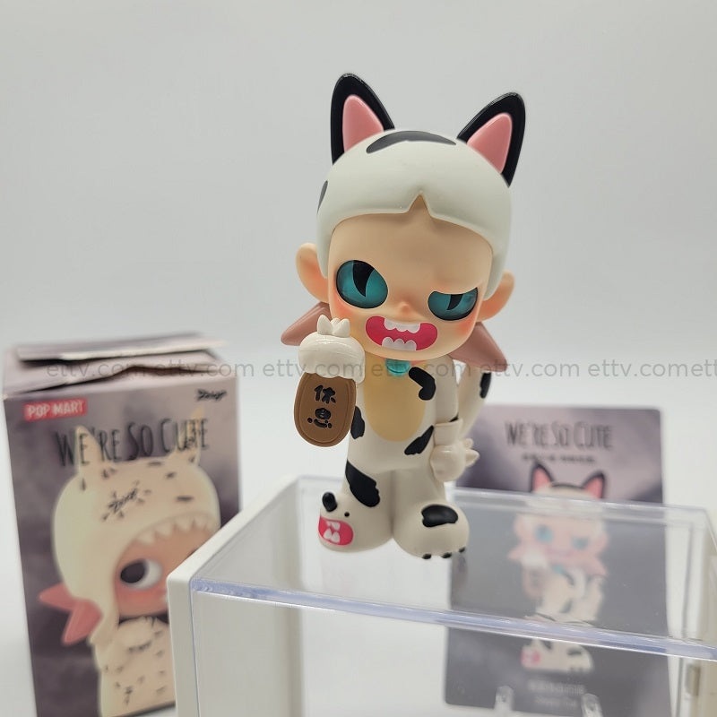 POPMART Zsiga We’re So Cute (Sleepy Cat)-Hand Signed by Artist