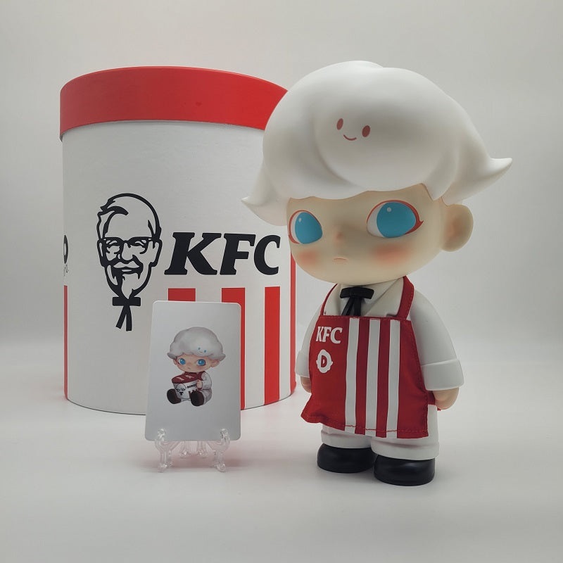 POPMART Dimoo KFC MEGA 400% Colonel Sanders 9″ Figure, COA, Limited Ed 500, NEW